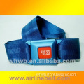 blue car safety belt